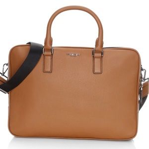 Micheal Kors Bryant Leather Briefcase